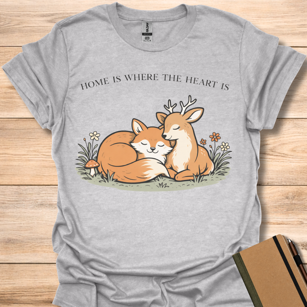 Home Is Where the Heart Is - Sport Grey