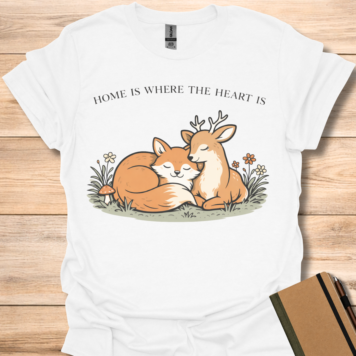 Home Is Where the Heart Is - White
