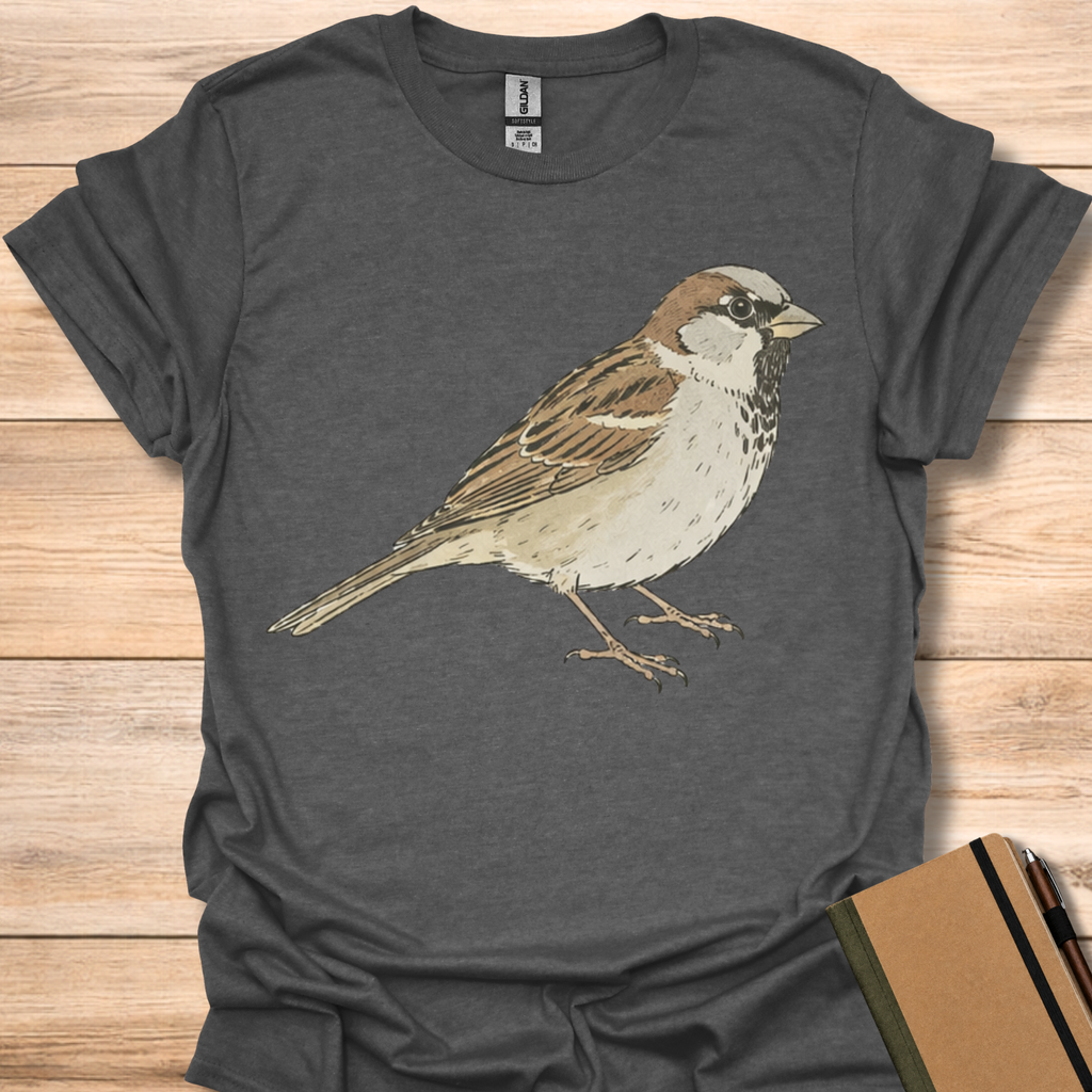 House Sparrow - Dark Heather