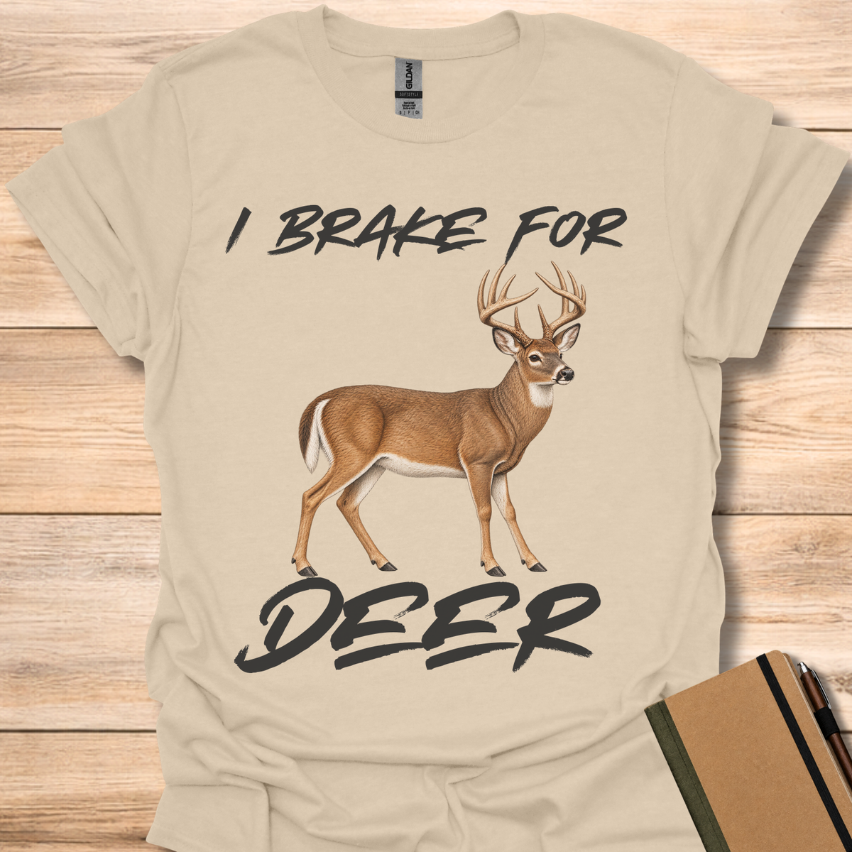 I Brake For Deer - Sand