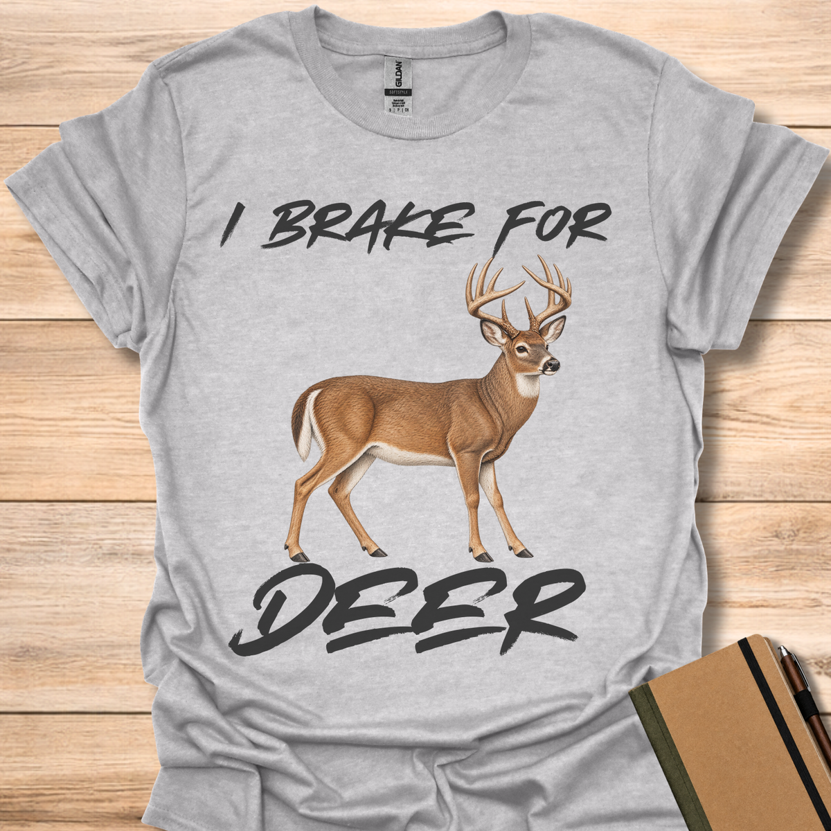 I Brake For Deer - Sport Grey