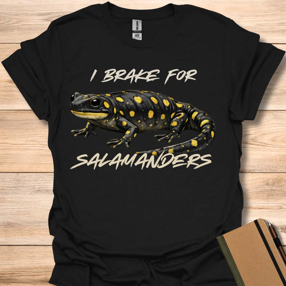 I Brake For Salamanders - Black