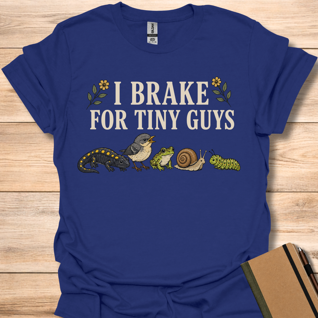 I Brake For Tiny Guys - Navy