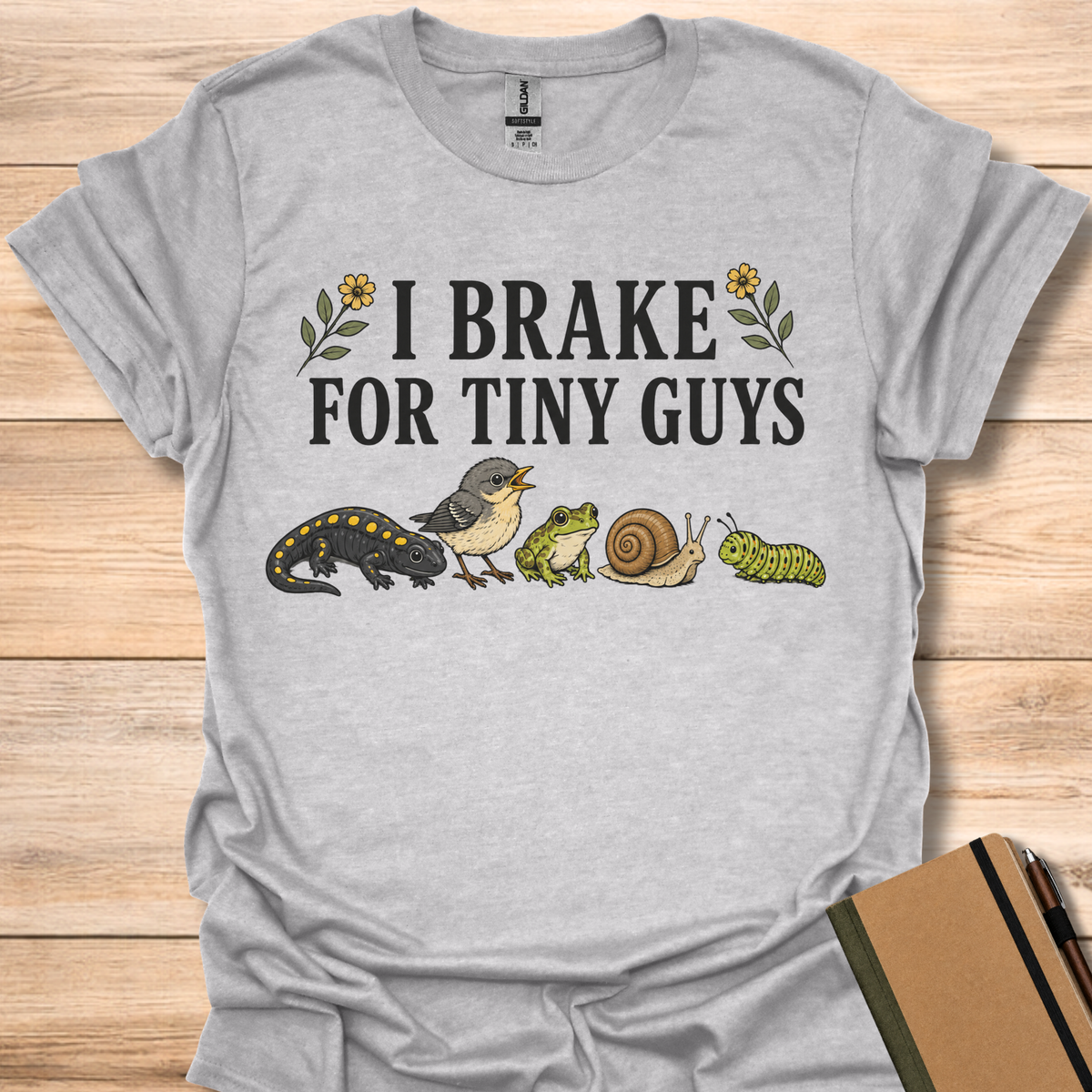 I Brake For Tiny Guys - Sport Grey