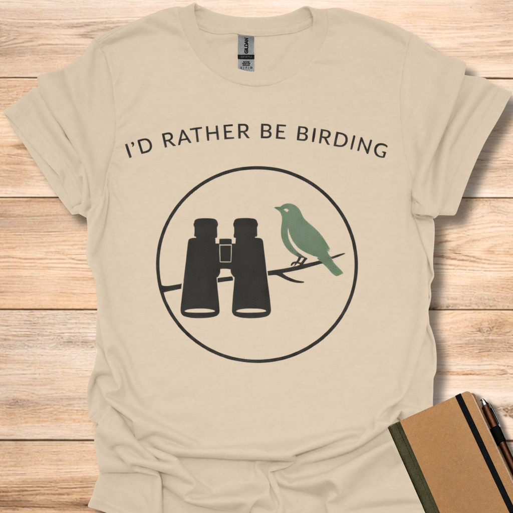 I'd Rather Be Birding - Sand