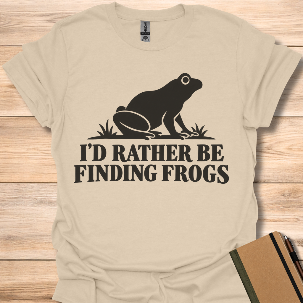 I'd Rather Be Finding Frogs - Sand