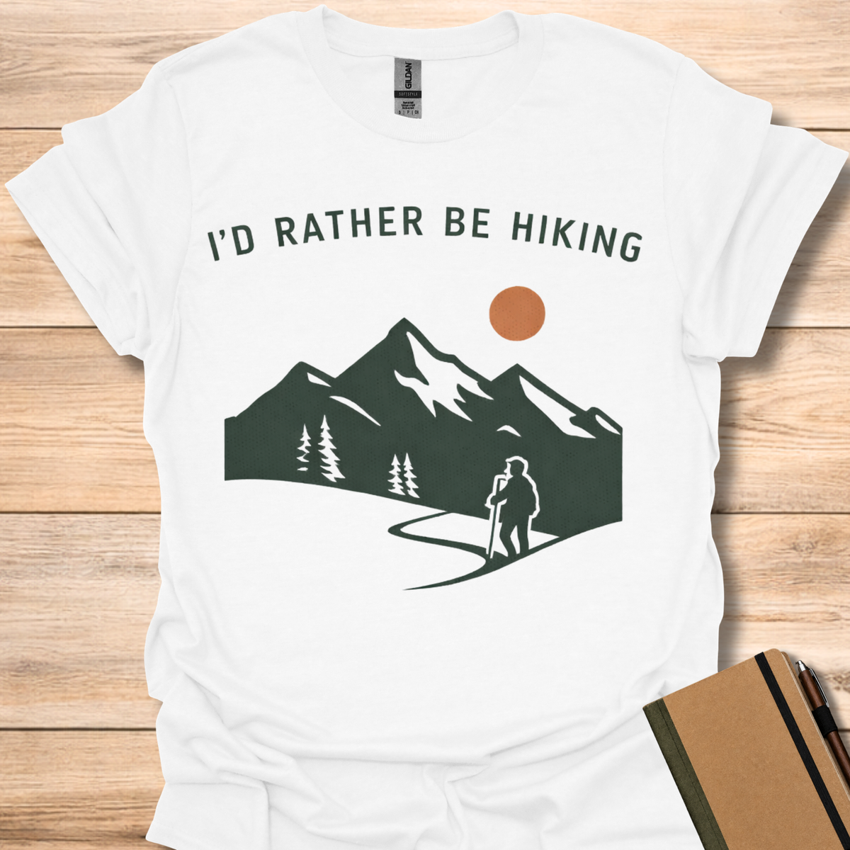 I’d Rather Be Hiking - White