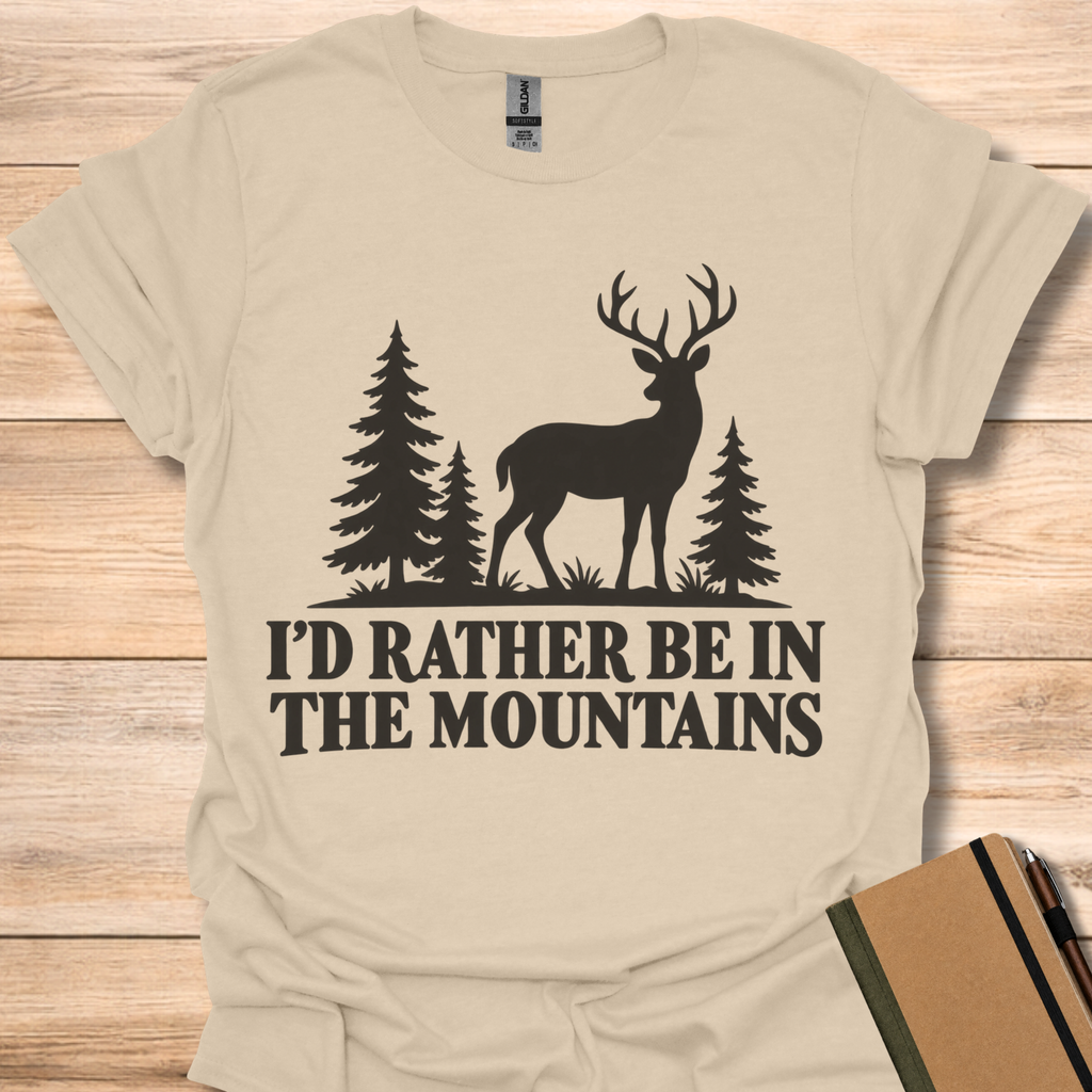 I'd Rather Be In The Mountains - Sand