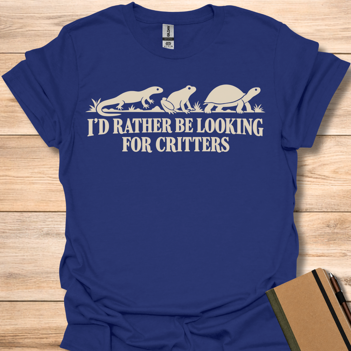 I'd Rather Be Looking For Critters - Navy