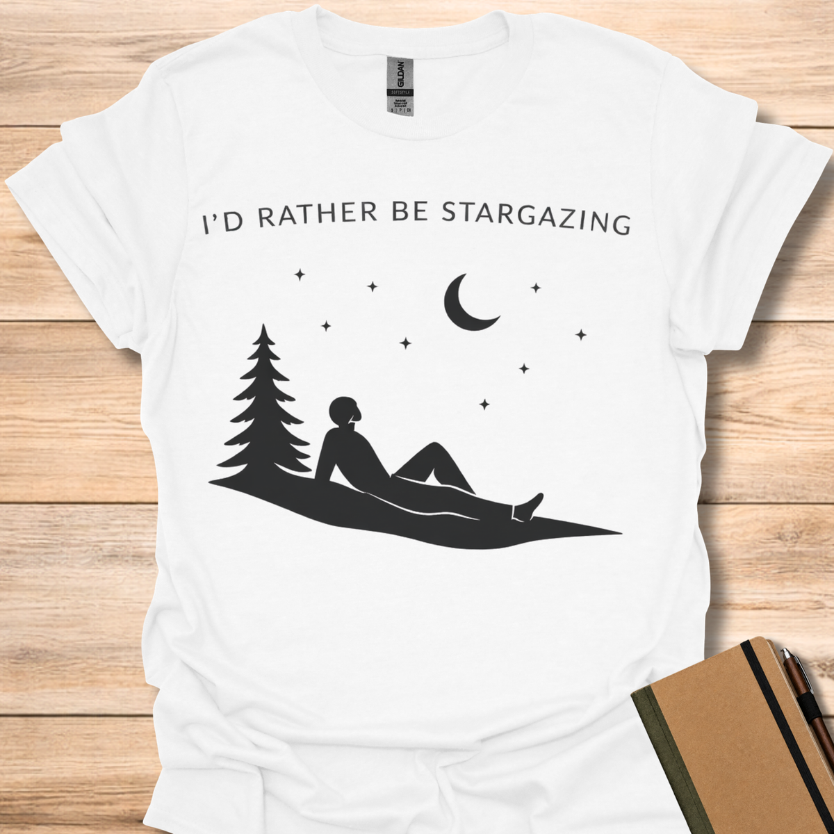 I'd Rather Be Stargazing - White