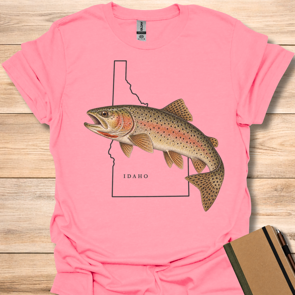 Idaho Trout - Coral Silk