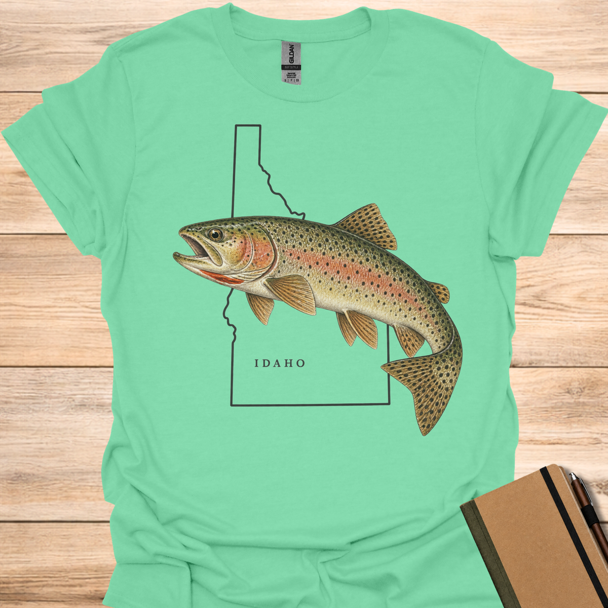 Idaho Trout - Mint Green