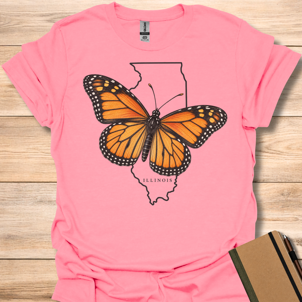 Illinois Monarch - Coral Silk
