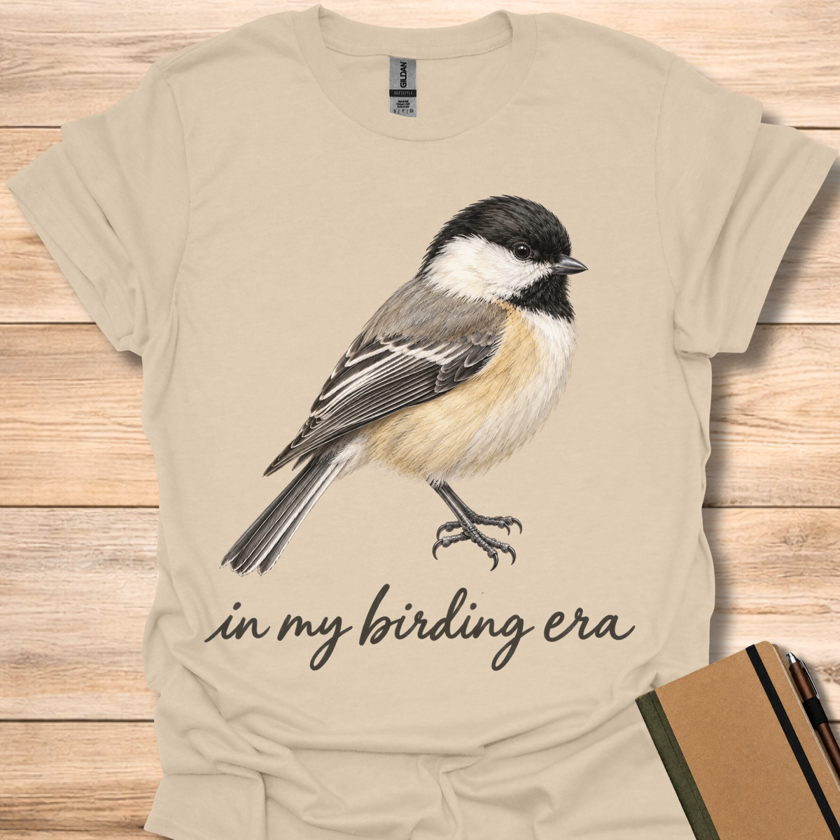 In My Birding Era Chickadee - Sand