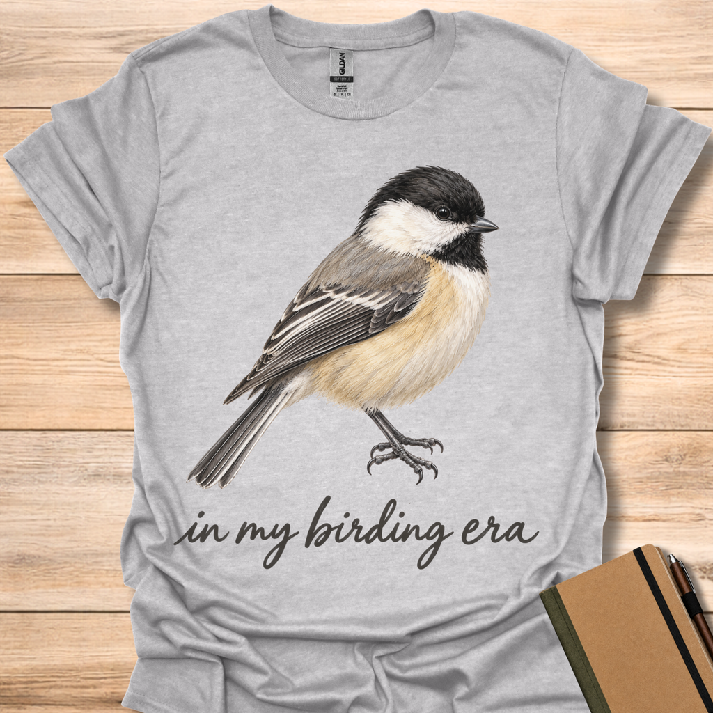 In My Birding Era Chickadee - Sport Grey