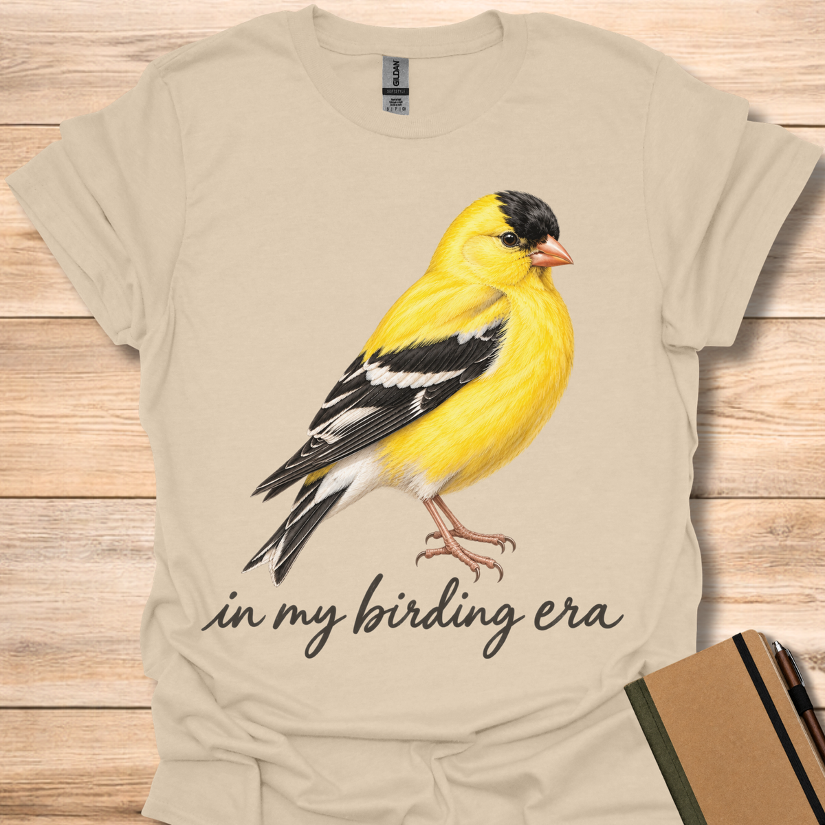 In My Birding Era Goldfinch - Sand