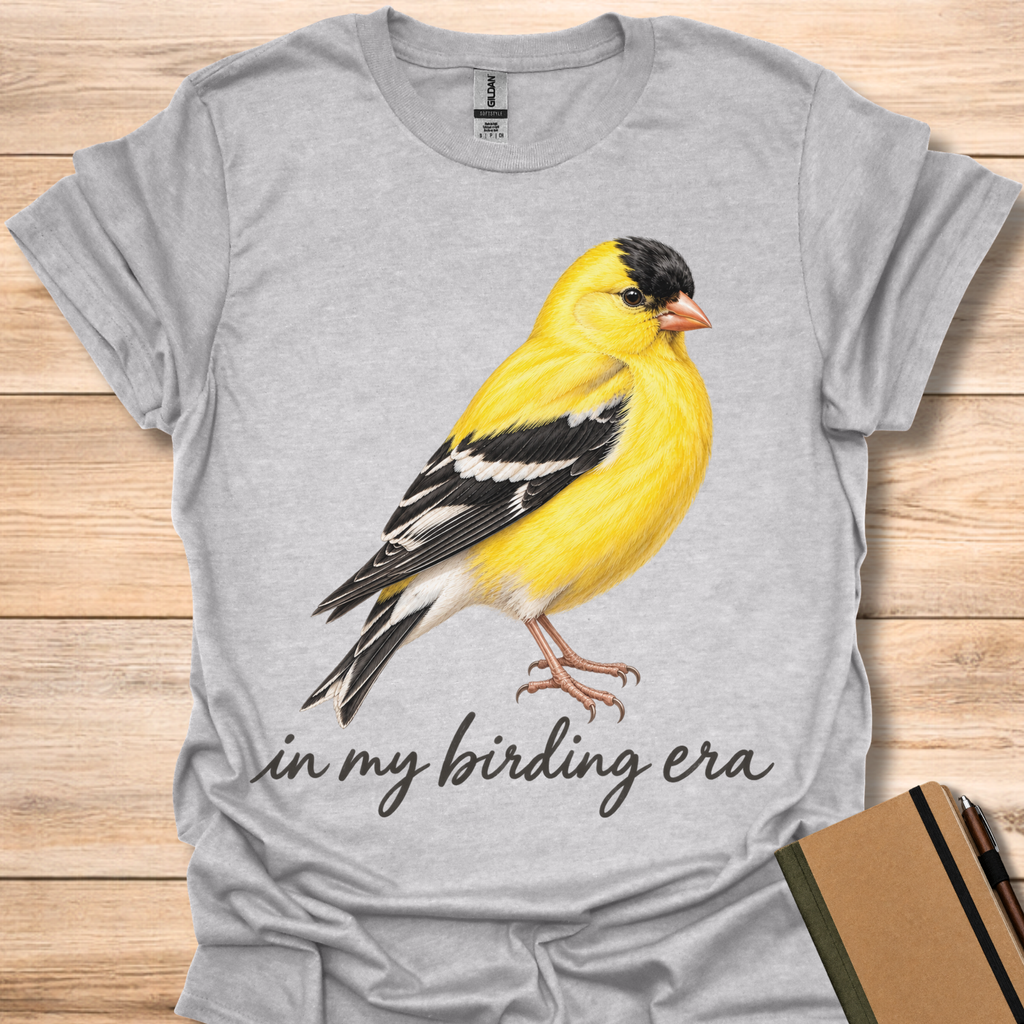 In My Birding Era Goldfinch - Sport Grey