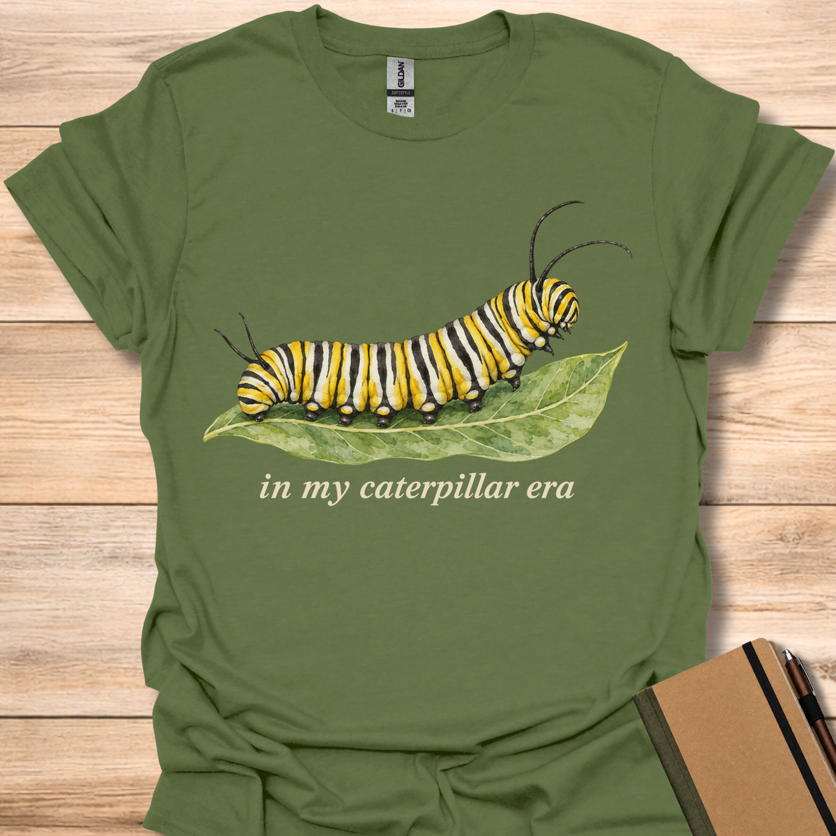 In My Caterpillar Era - Military Green