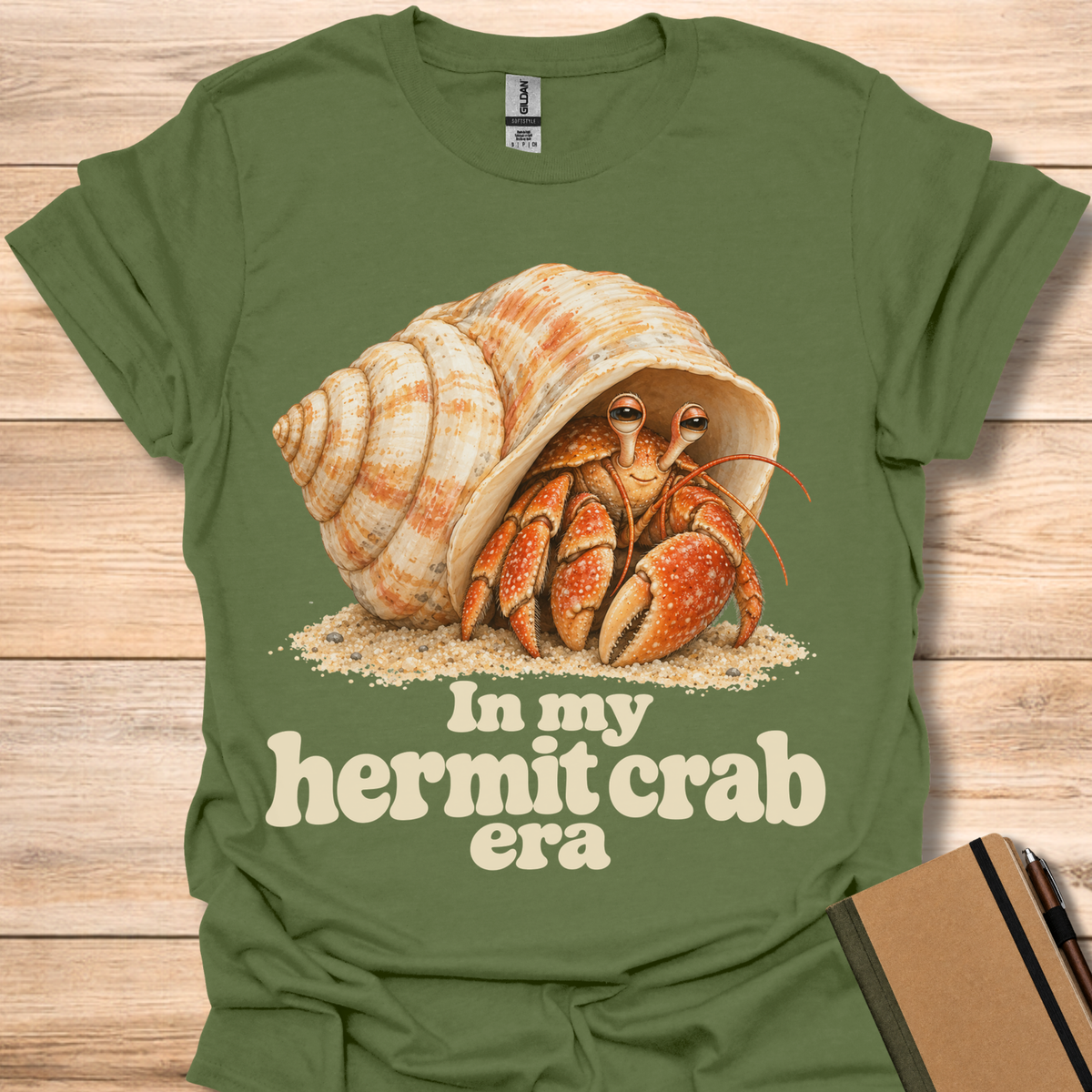 In My Hermit Crab Era - Military Green
