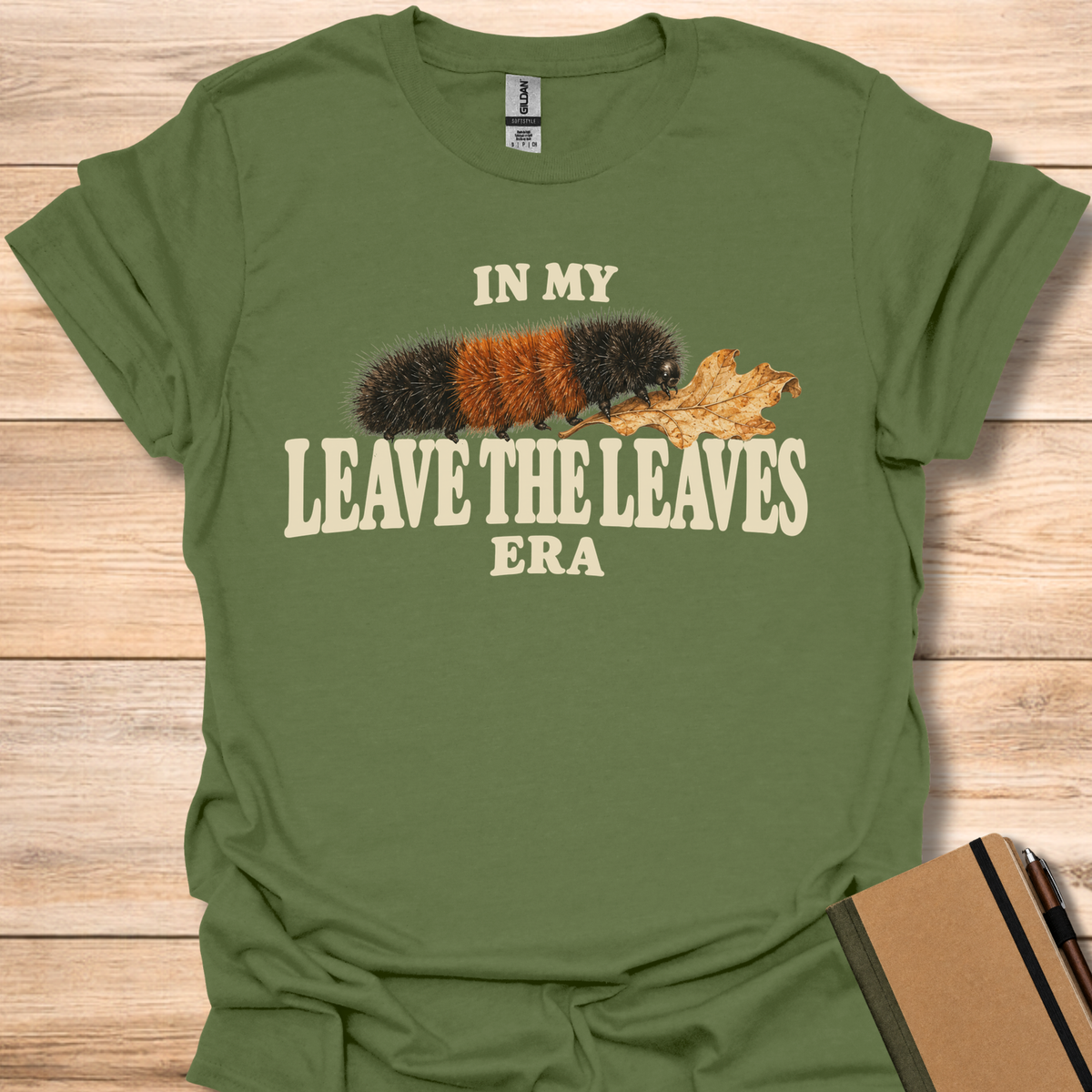 In My Leave The Leaves Era - Military Green
