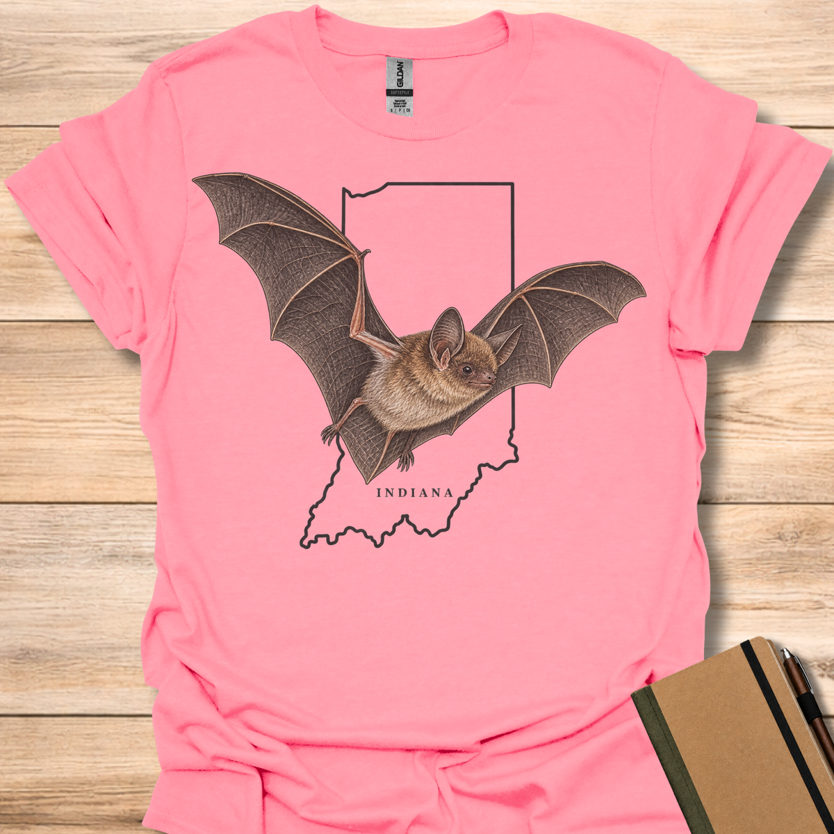 Indiana Bat - Coral Silk