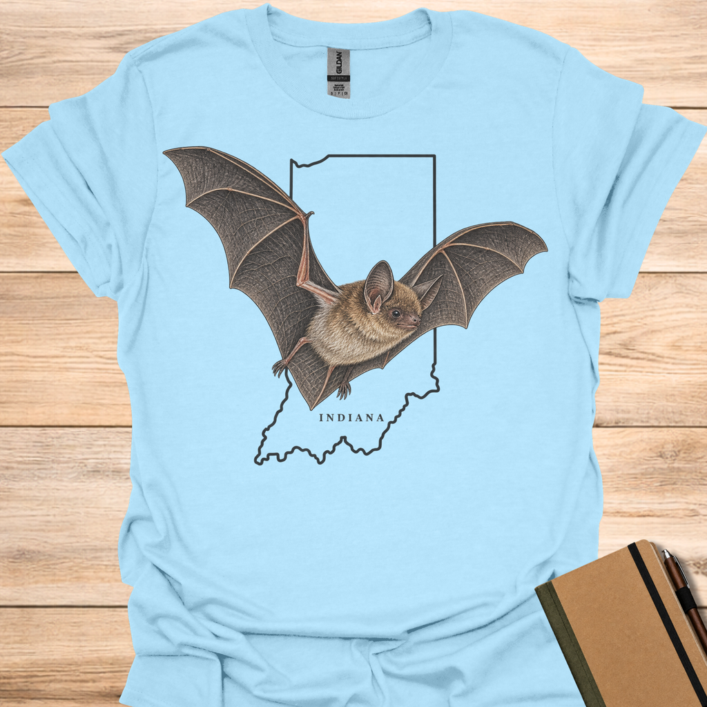 Indiana Bat - Light Blue
