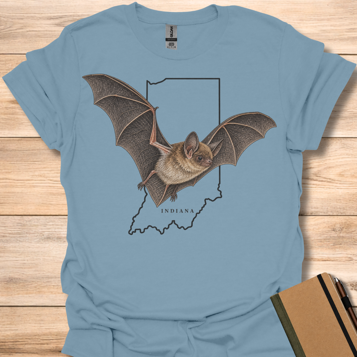 Indiana Bat - Stone Blue