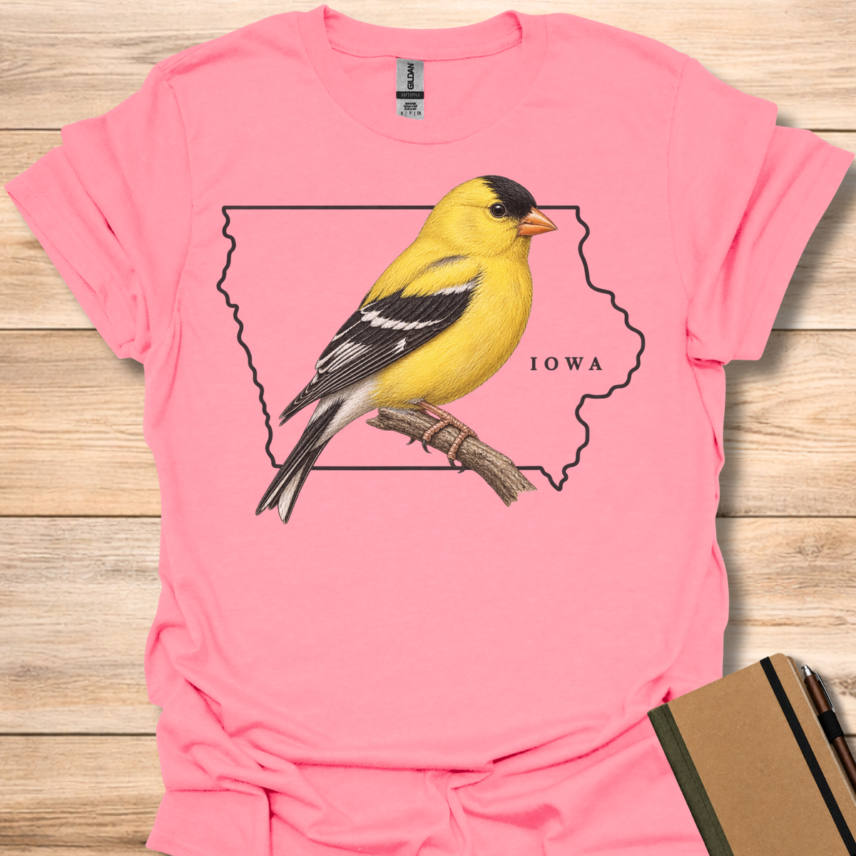 Iowa Goldfinch - Coral Silk