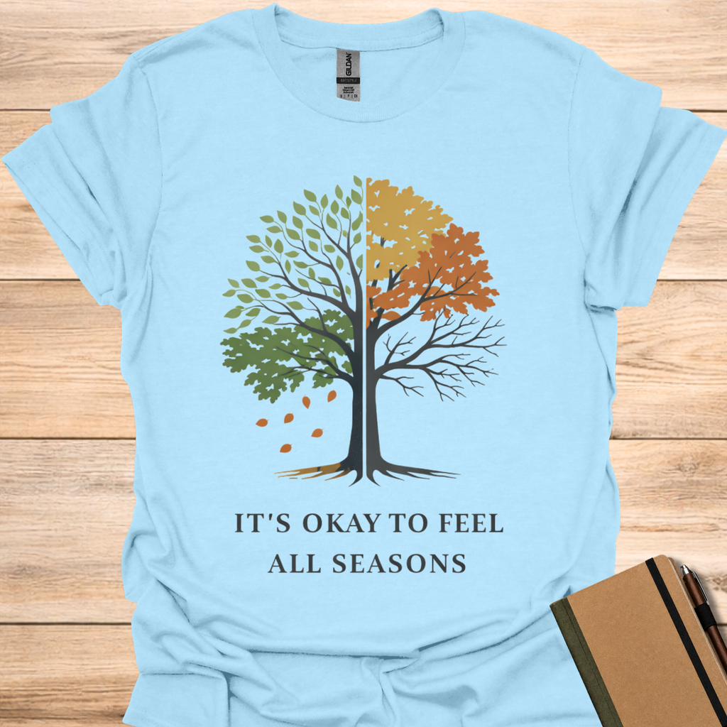It's Okay to Feel All Seasons - Light Blue
