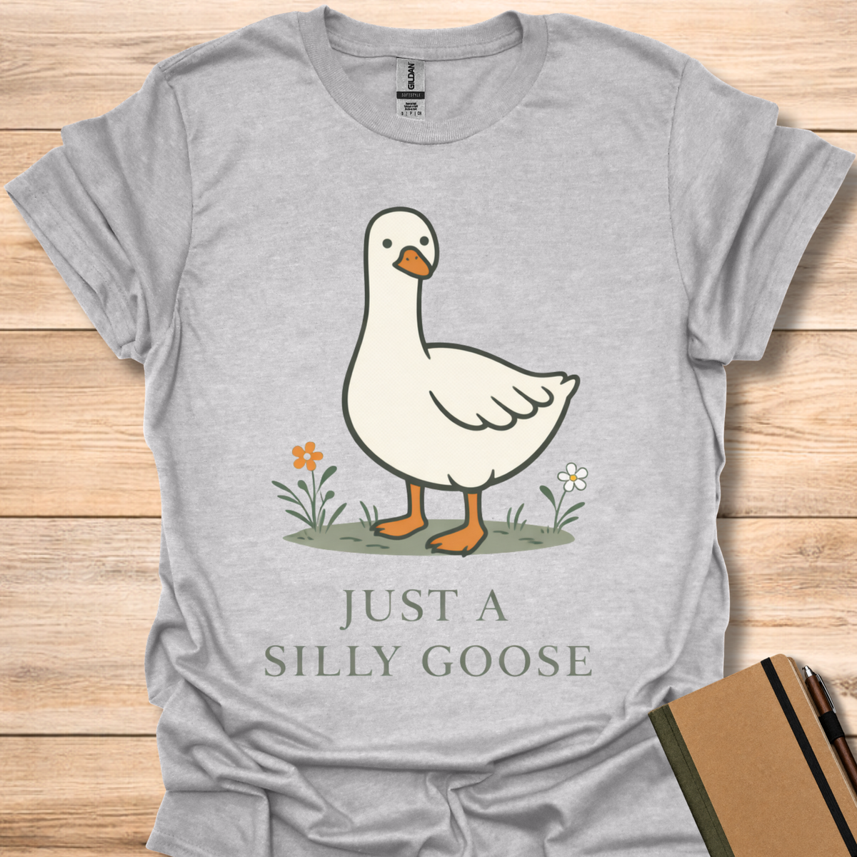 Just a Silly Goose - Sport Grey