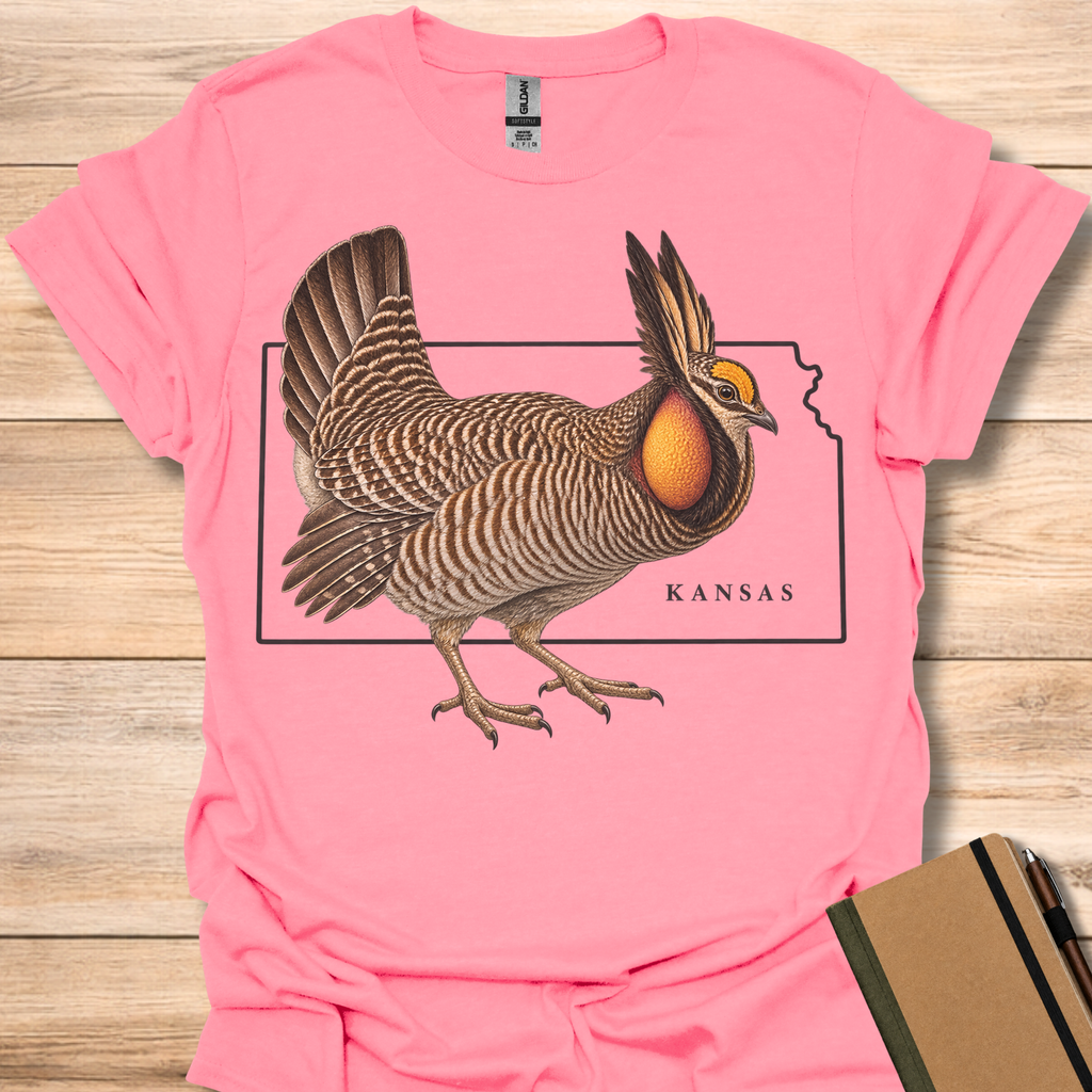 Kansas_Greater Prairie-Chicken - Coral Silk