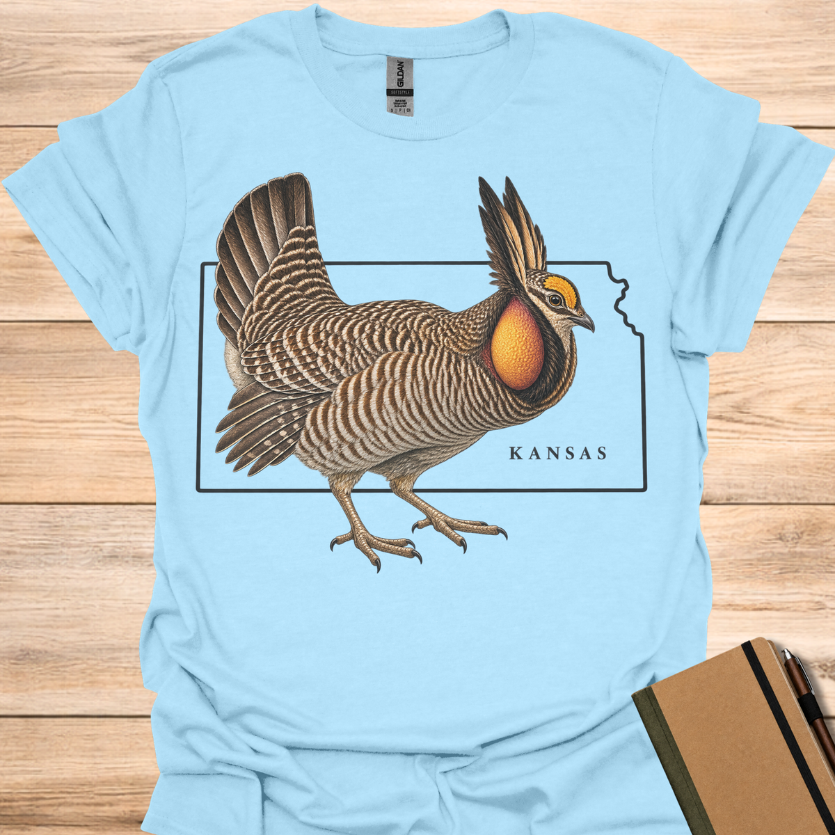 Kansas_Greater Prairie-Chicken - Light Blue
