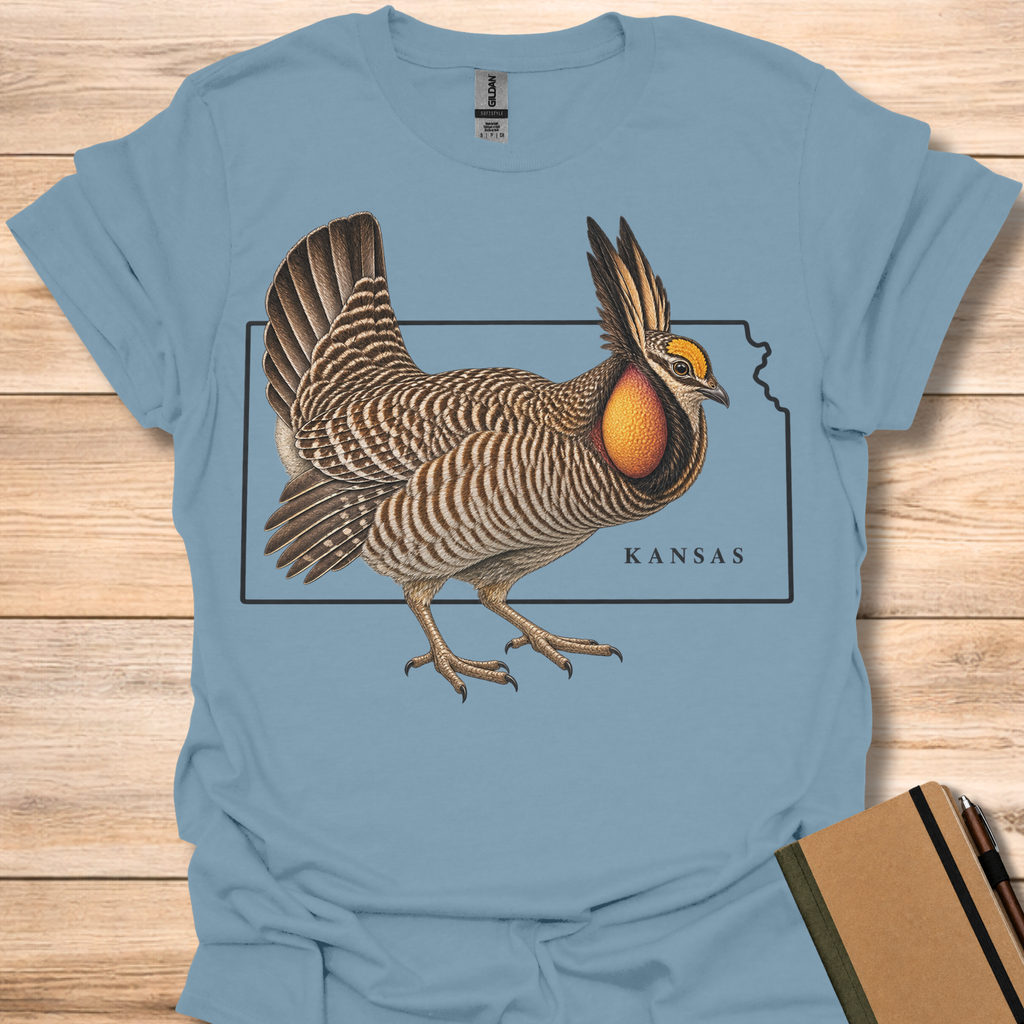 Kansas_Greater Prairie-Chicken - Stone Blue