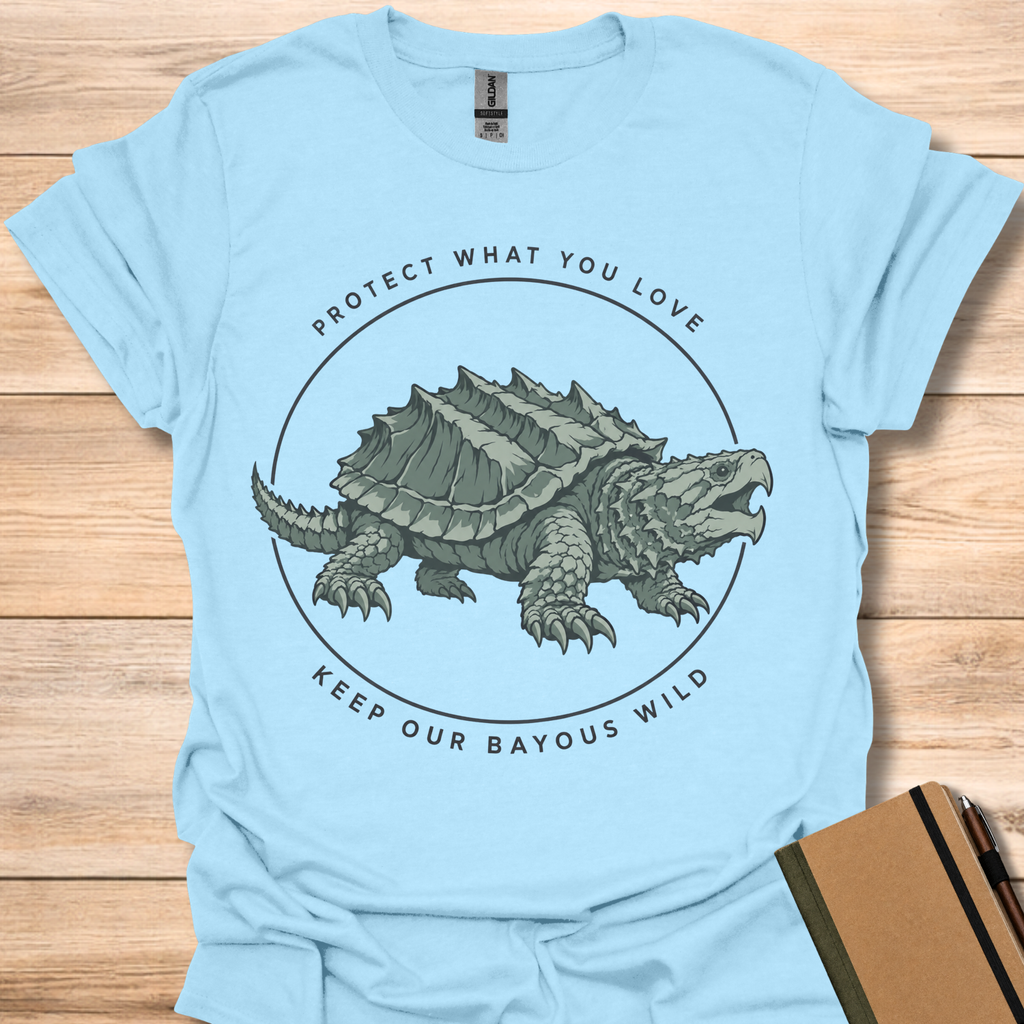 Keep Our Bayous Wild - Light Blue