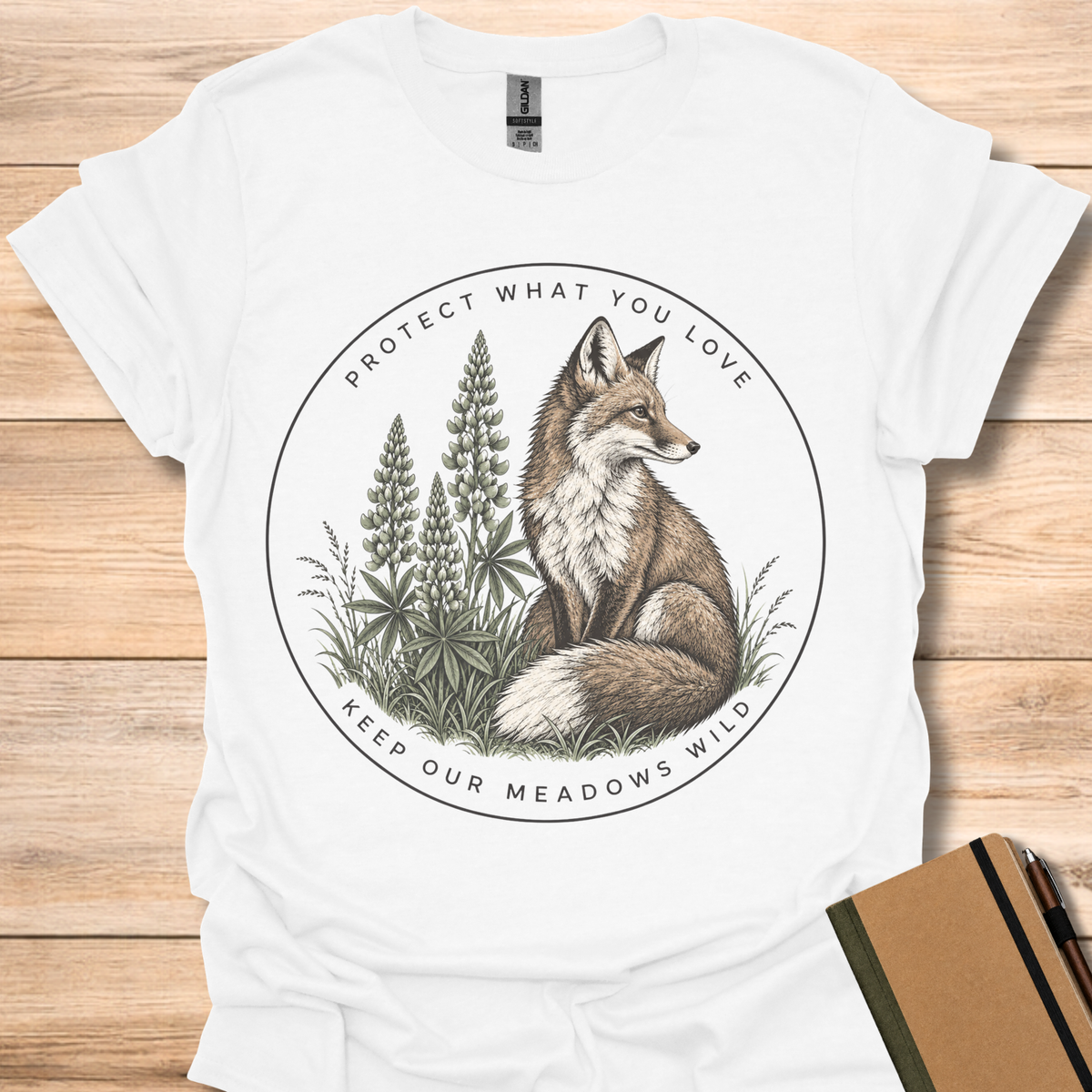 Keep Our Meadows Wild - White