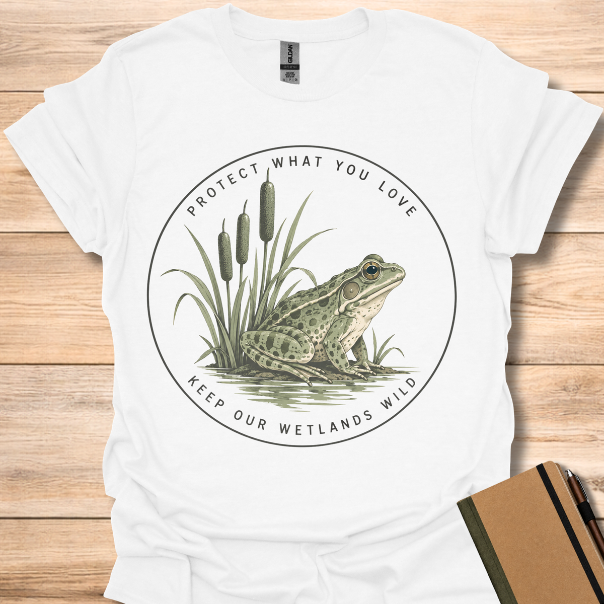 Keep Our Wetlands Wild - White