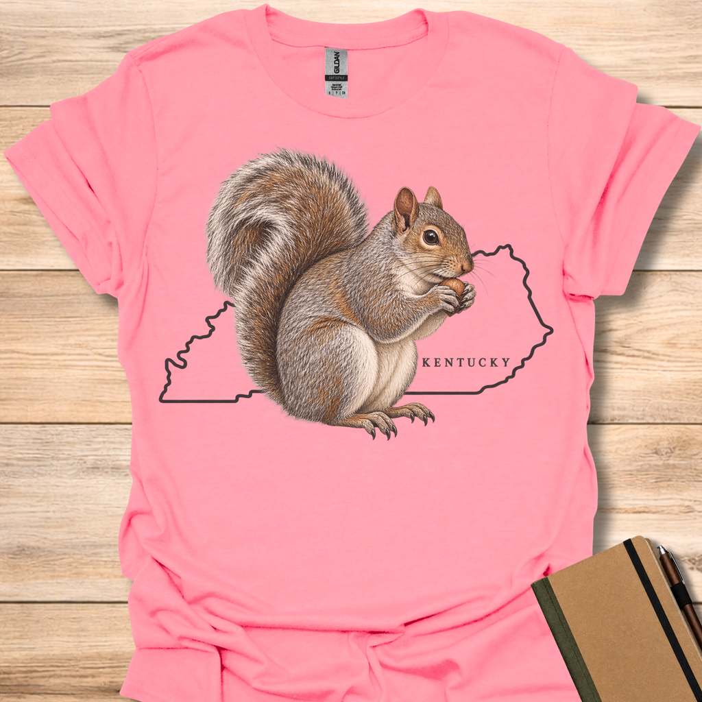 Kentucky Gray Squirrel - Coral Silk