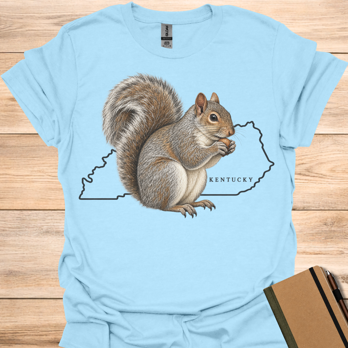 Kentucky Gray Squirrel - Light Blue