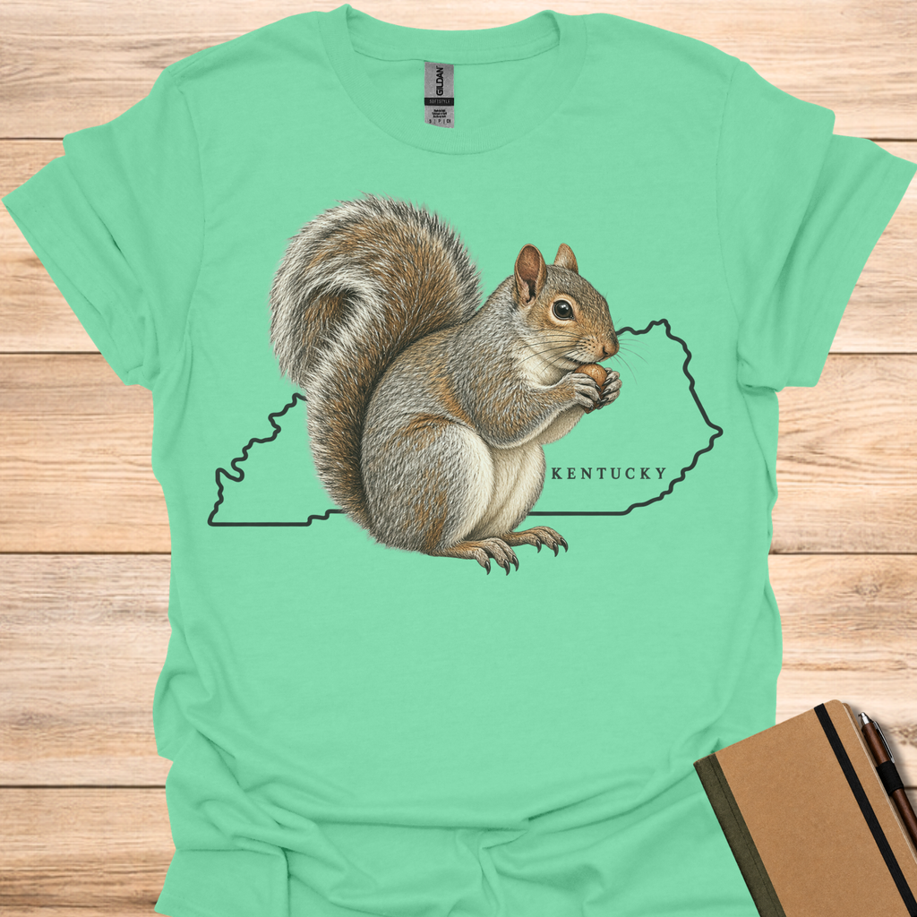 Kentucky Gray Squirrel - Mint Green