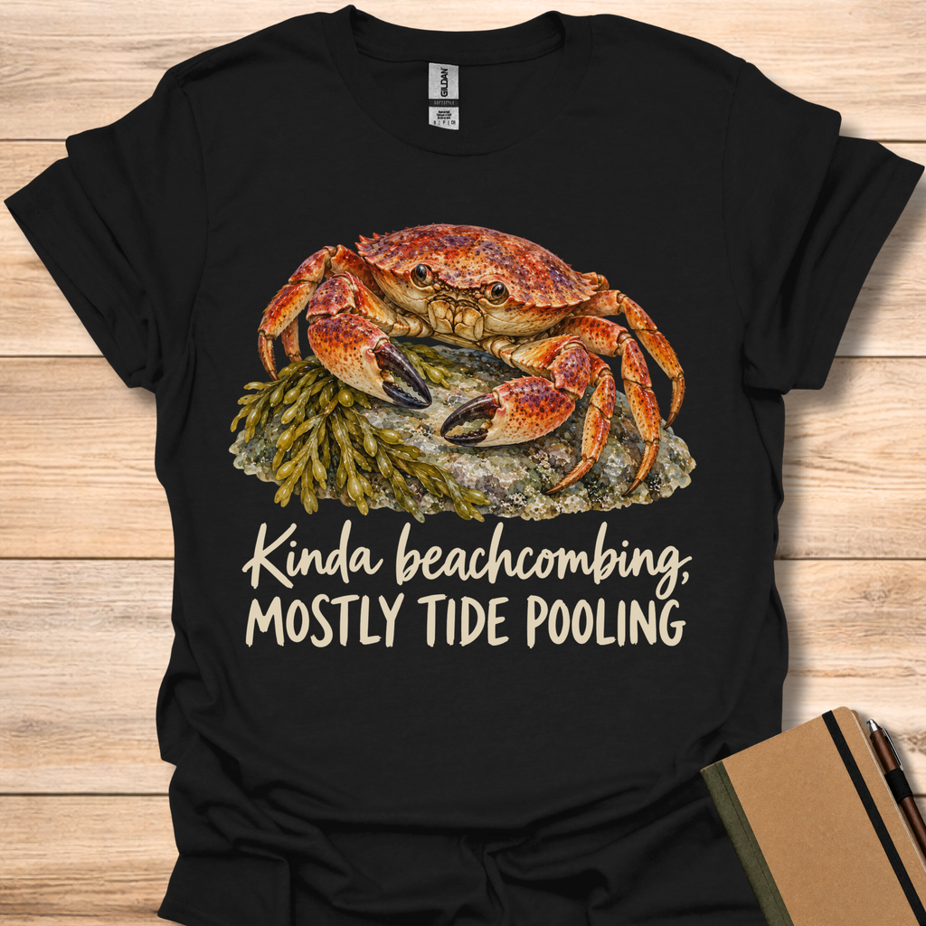 Kinda Beachcombing, Mostly Tide Pooling - Black