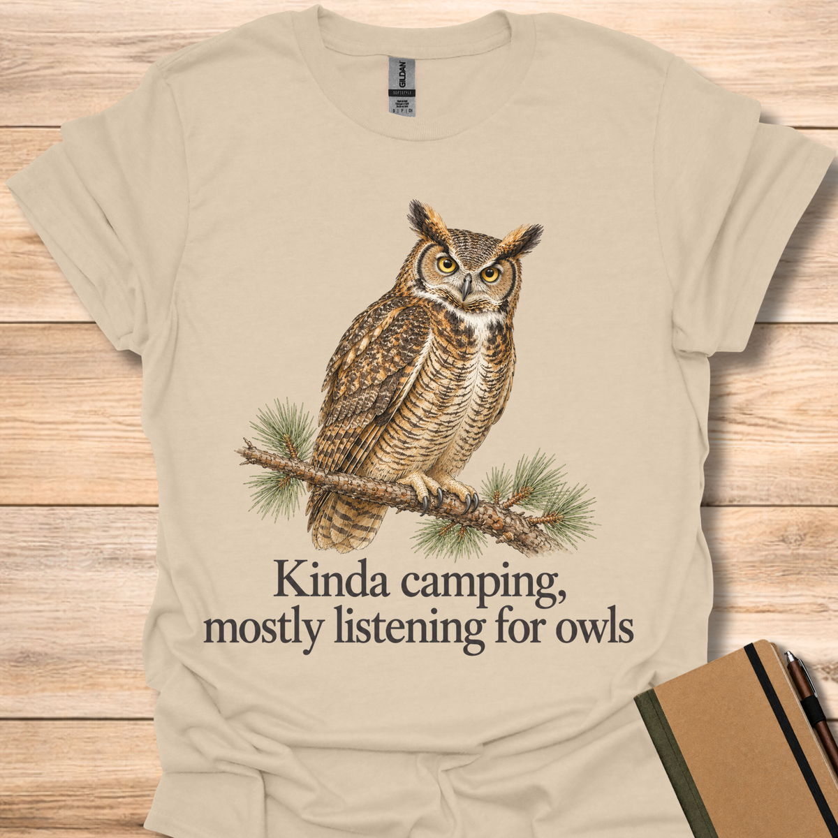 Kinda Camping, Mostly Listening For Owls - Sand