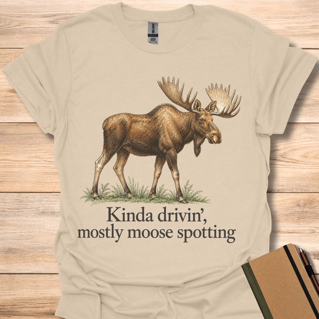 Kinda Drivin’, Mostly Moose Spotting - Sand