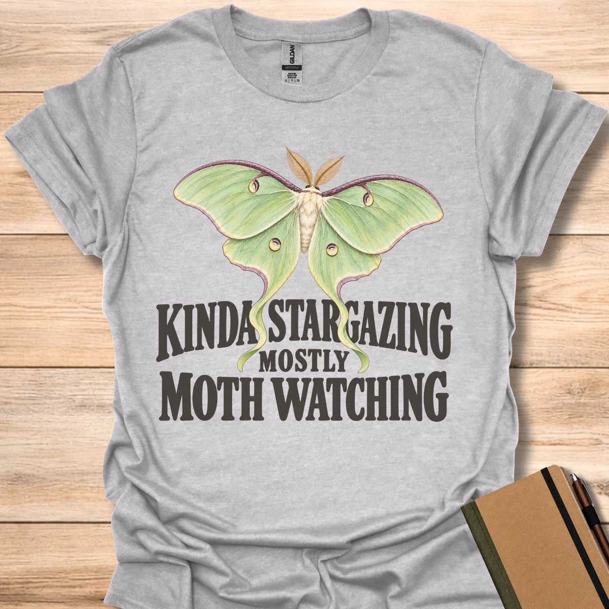 Kinda Stargazing, Mostly Moth Watching - Sport Grey