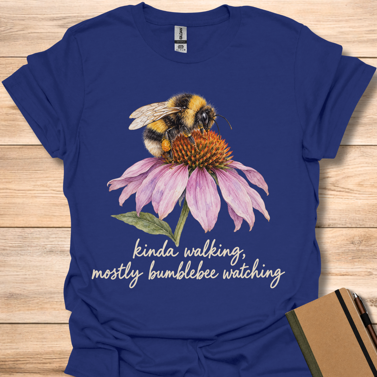 Kinda Walking, Mostly Bumblebee Watching - Navy