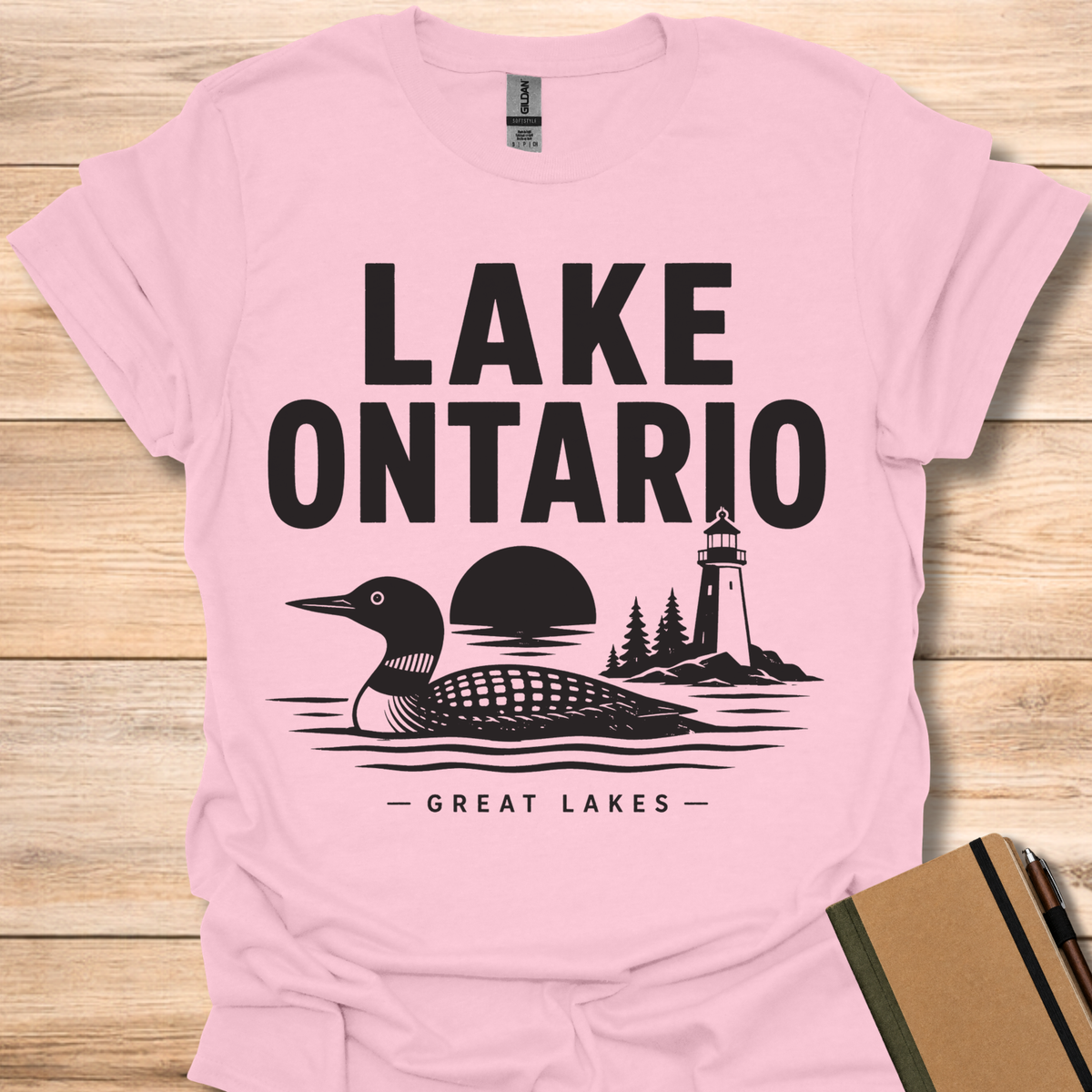Lake Ontario - Light Pink