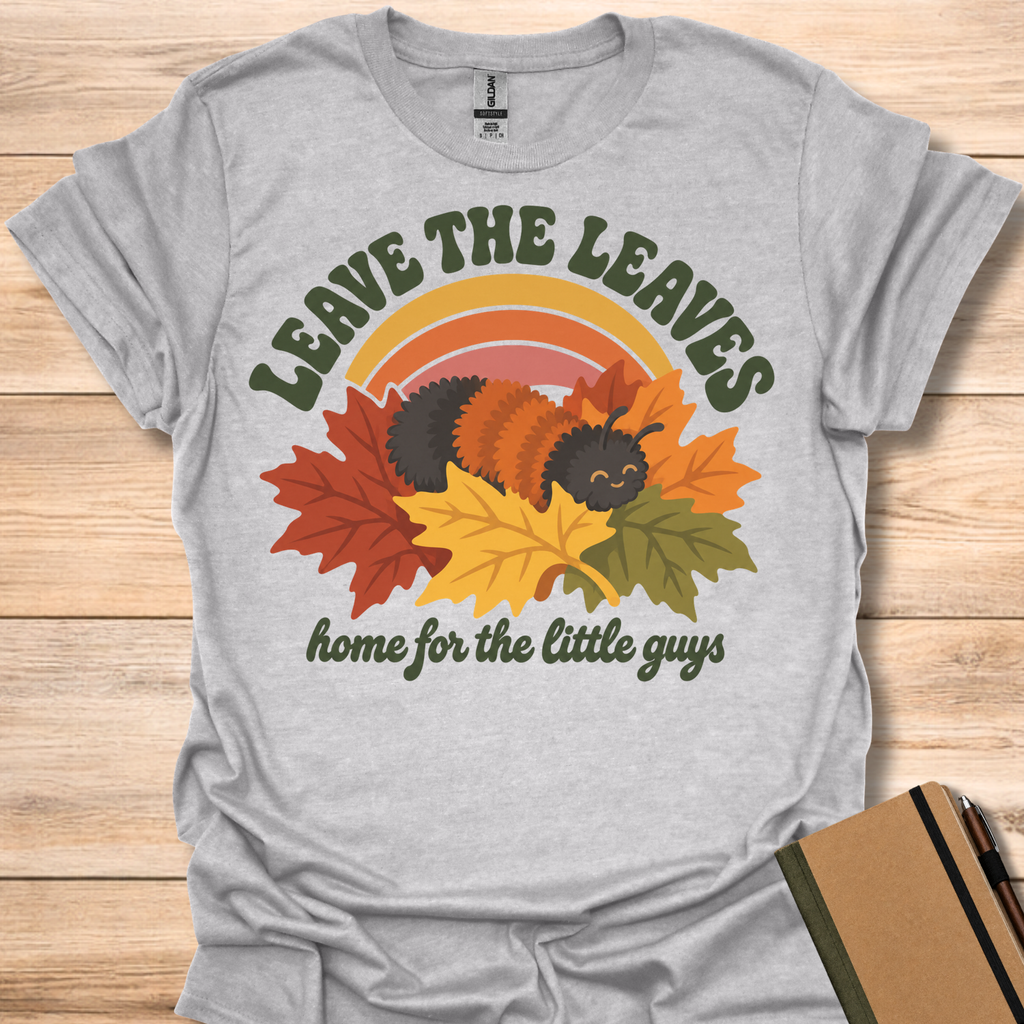 Leave The Leaves Caterpillar - Sport Grey