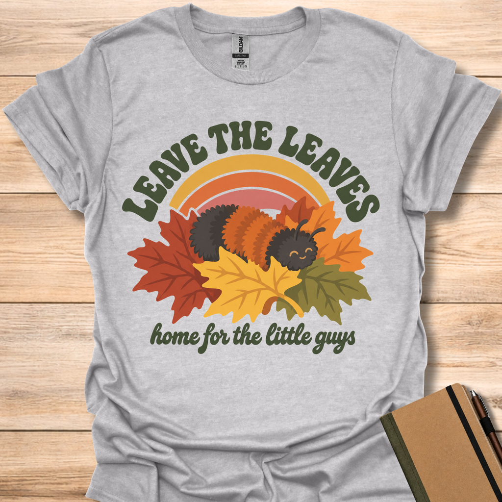 Leave The Leaves Caterpillar - Sport Grey