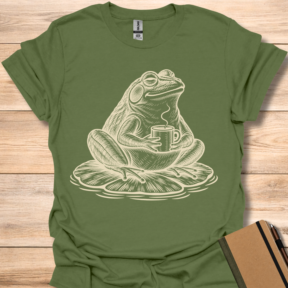 Lily Pad Latte - Military Green