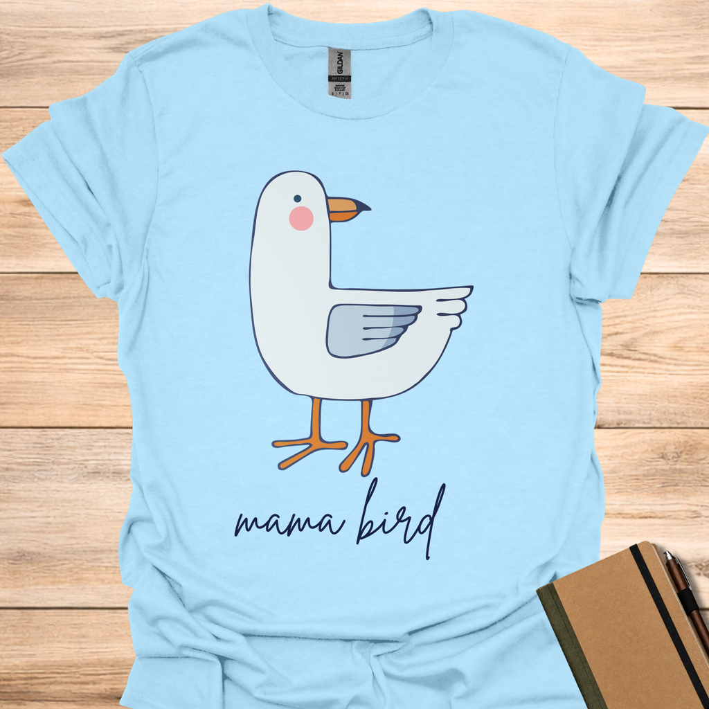 Mama Bird - Light Blue