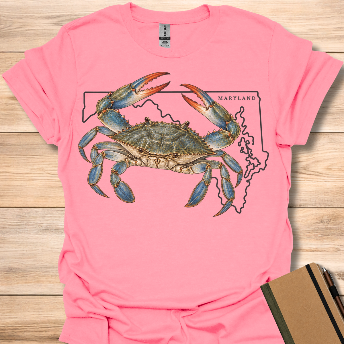 Maryland Blue Crab - Coral Silk